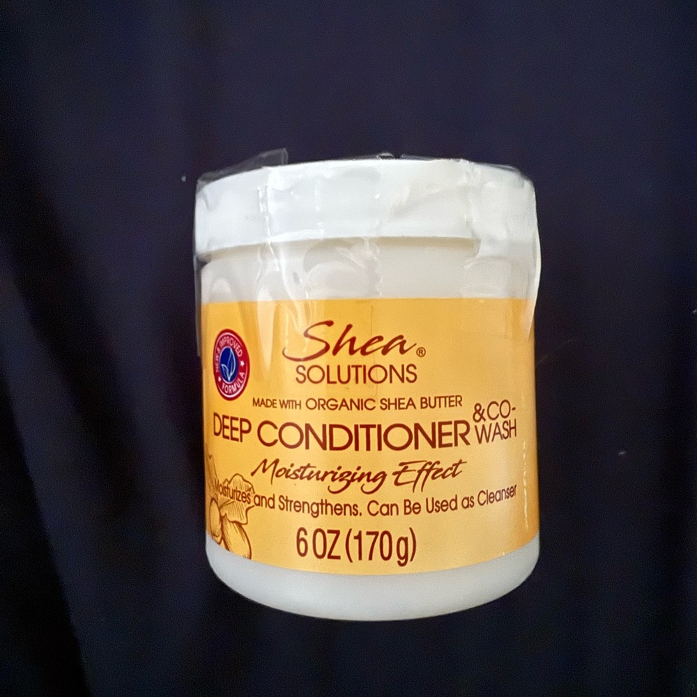Shea Moisture Deep Conditioner & Co-Wash - Cream and Gold